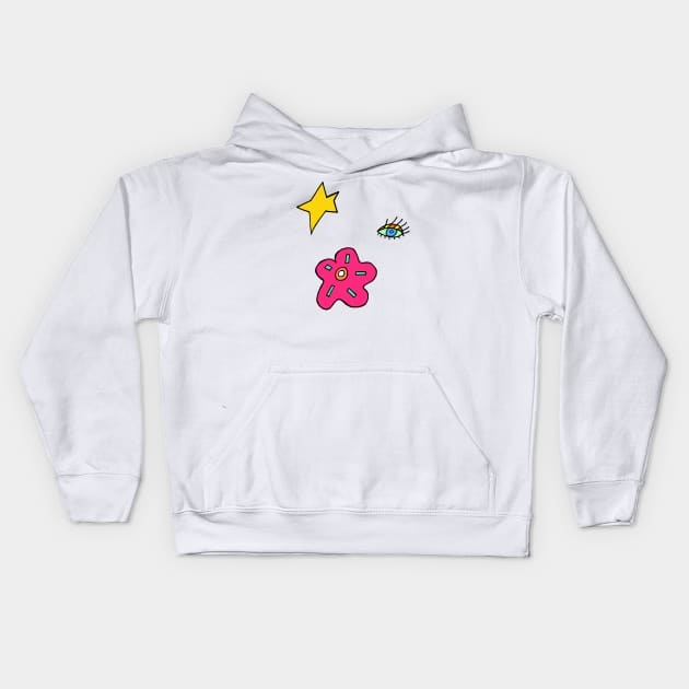 Doodle Kids Hoodie by AdrianaStore